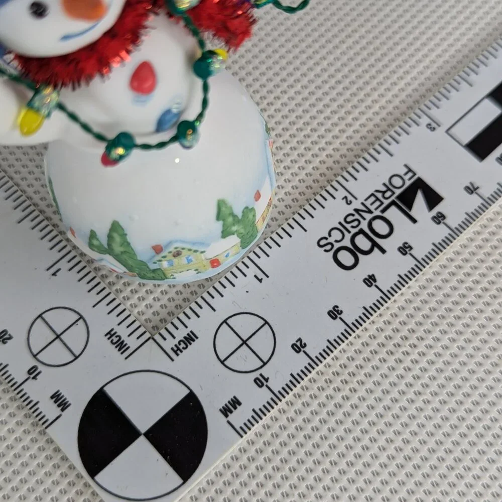 2008 Hallmark Louie D. Lightly Snowtop Lodge Porcelain 4th in the Series W/Box
